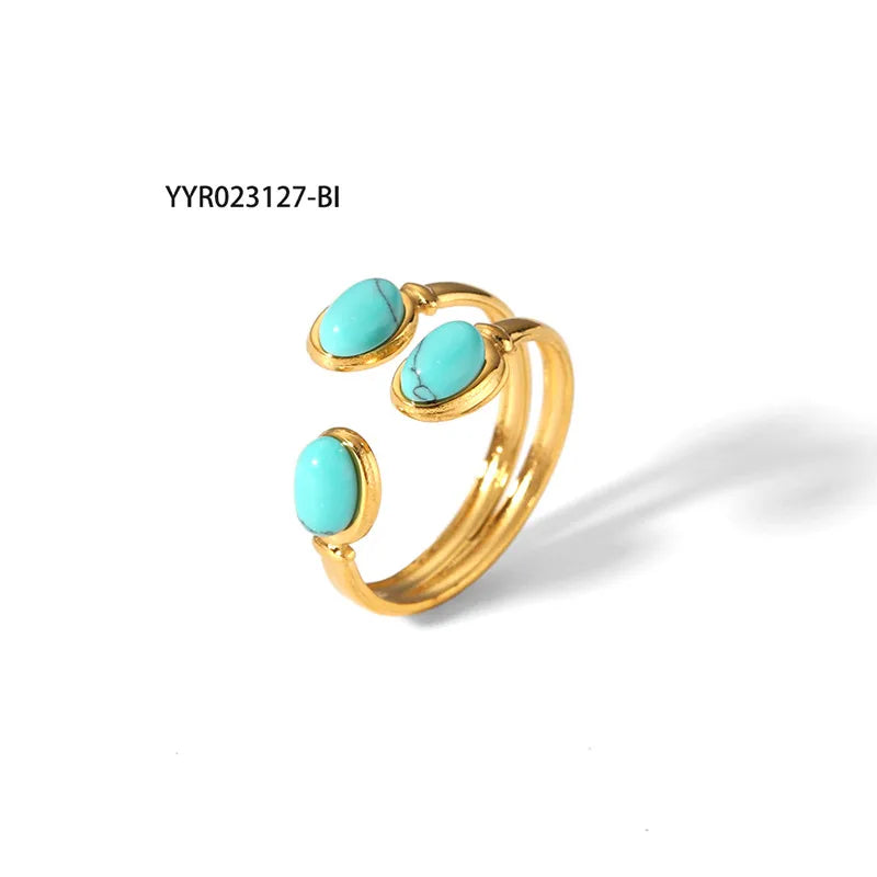 Isla Water Drop Rings
