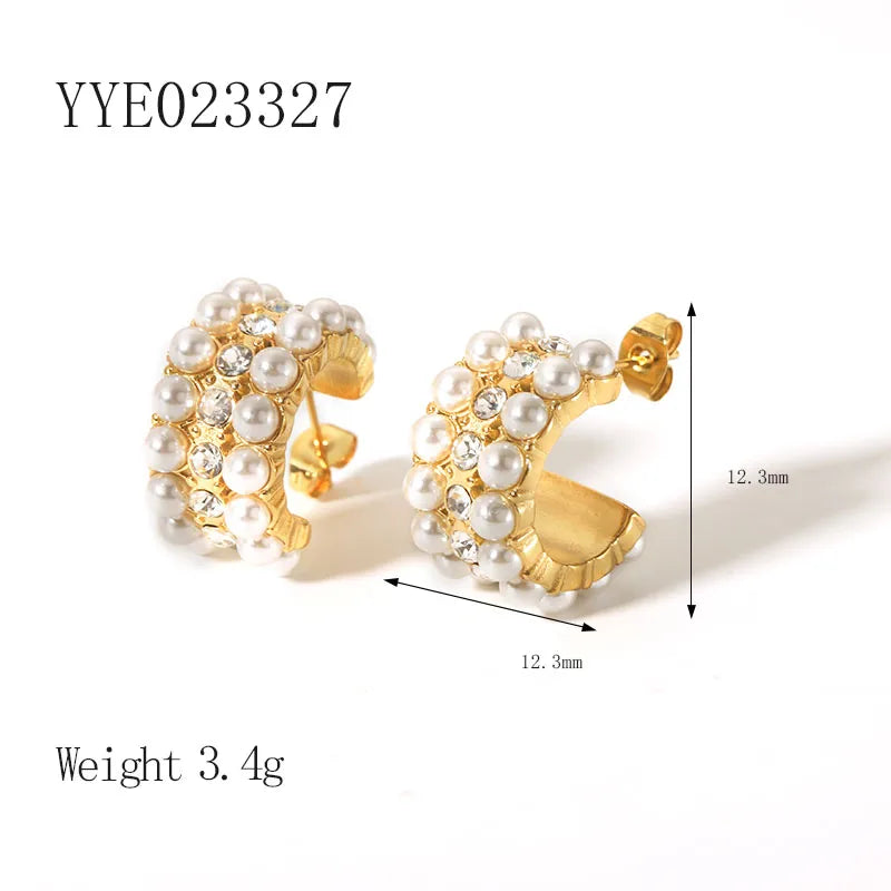Elodie Hoop Earrings