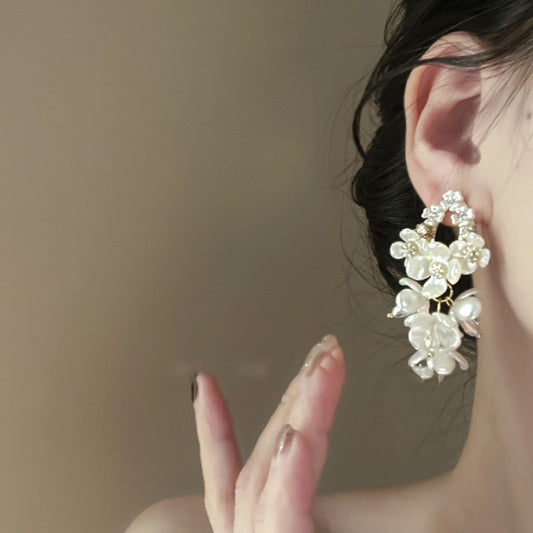 Floria Cascade Drop Earrings