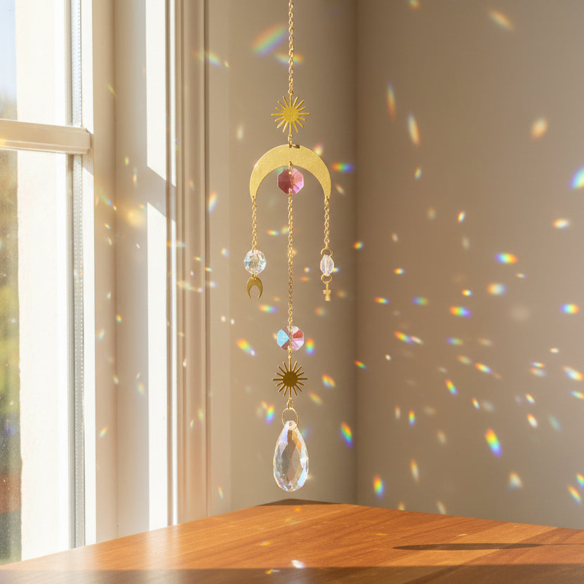 Crystal Aura Suncatchers