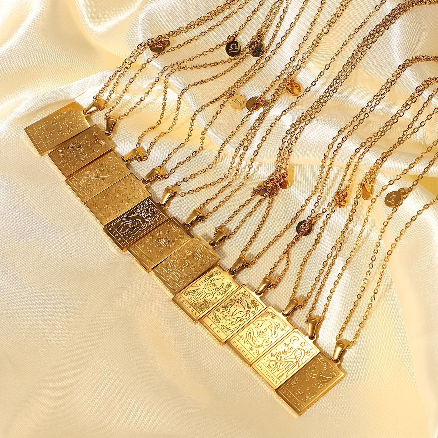 Zodiac Pendant Necklace