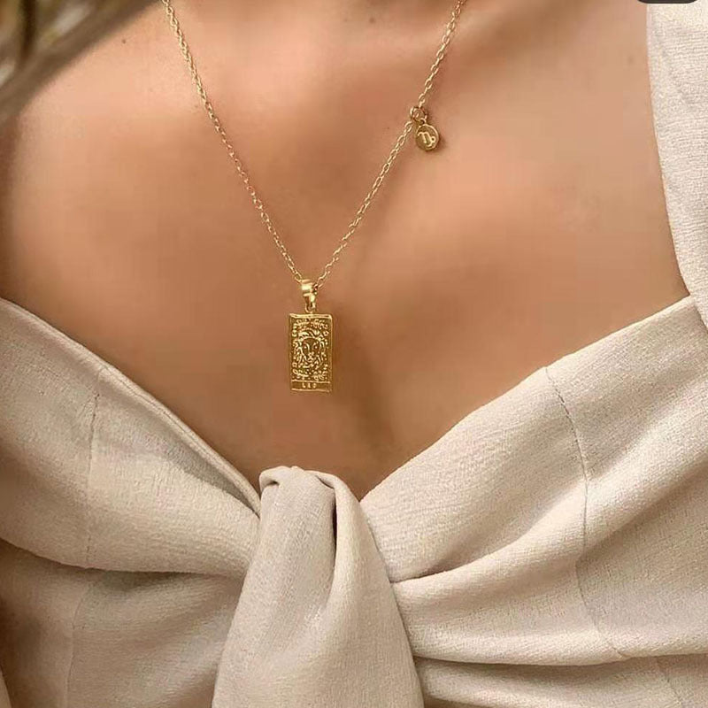 Zodiac Pendant Necklace