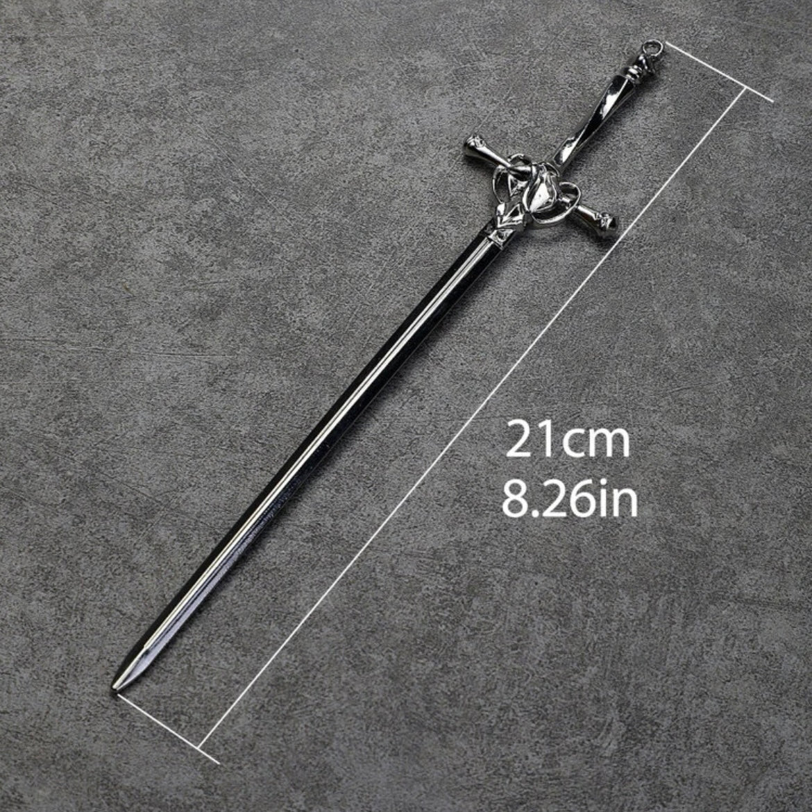 Faux Sword Hairpin