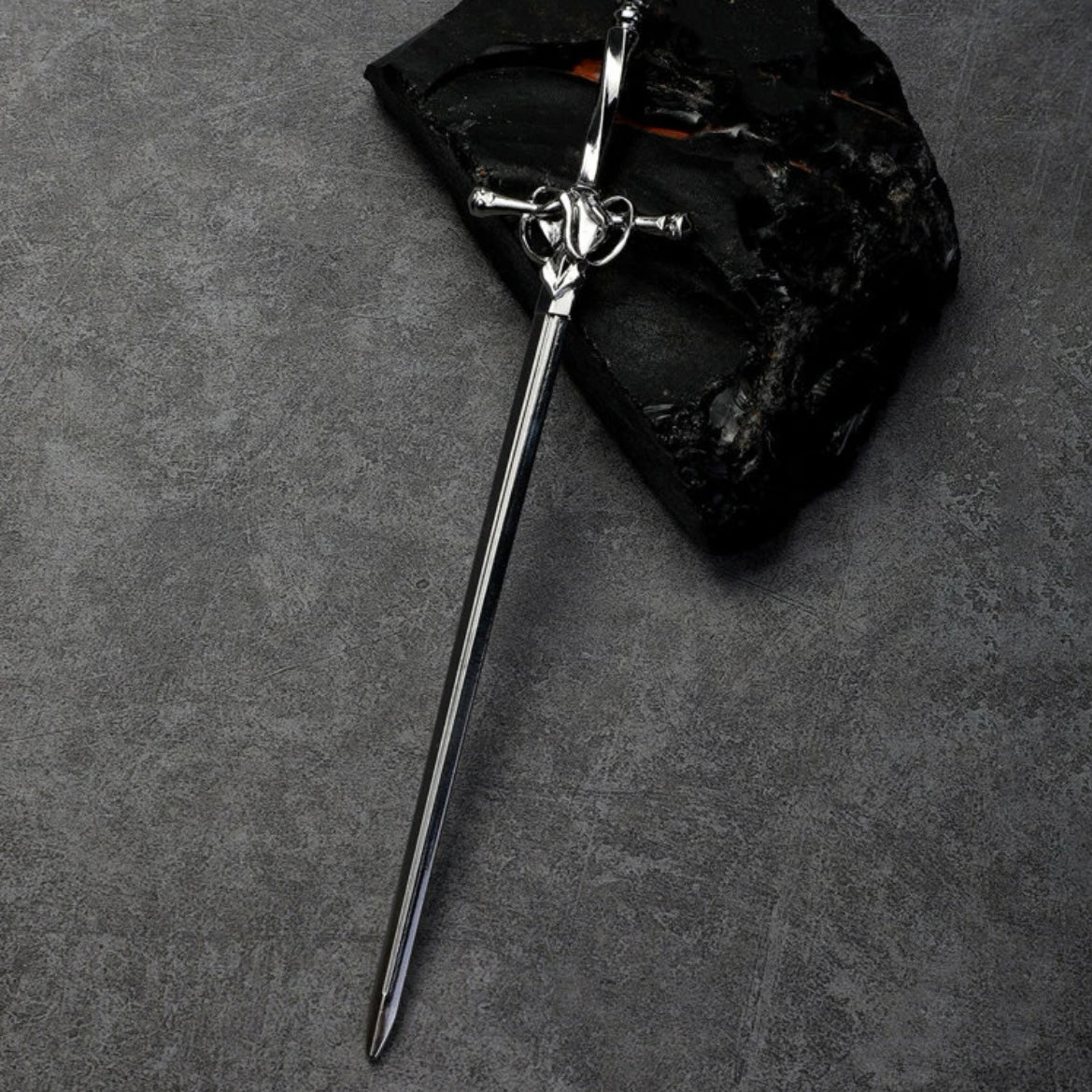 Faux Sword Hairpin