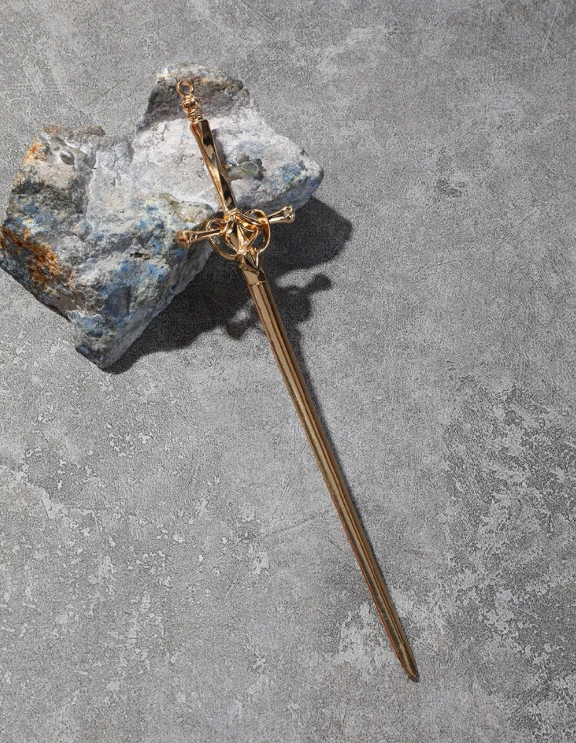 Faux Sword Hairpin
