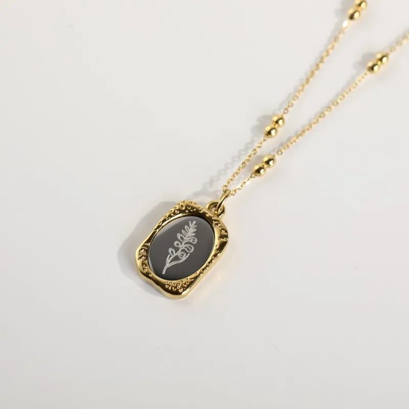 Birth Bloom Pendant Necklace