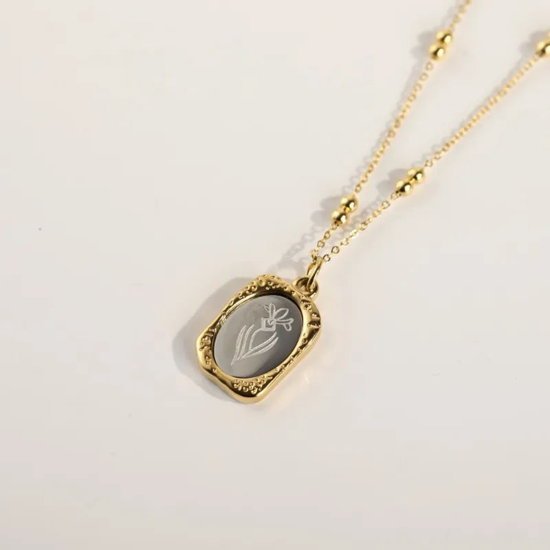 Birth Bloom Pendant Necklace