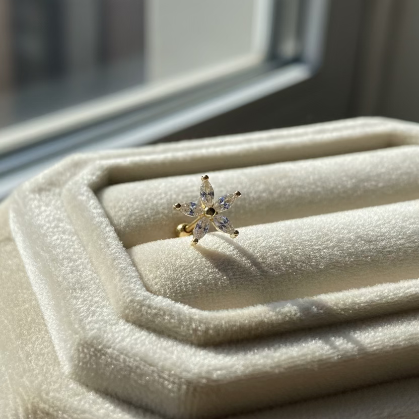Blossom Cartilage Stud