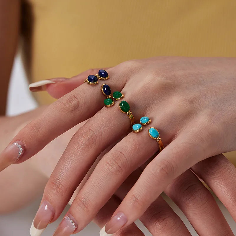 Isla Water Drop Rings