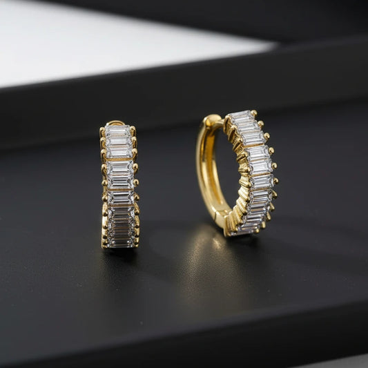 Eclipse Baguette Hoop