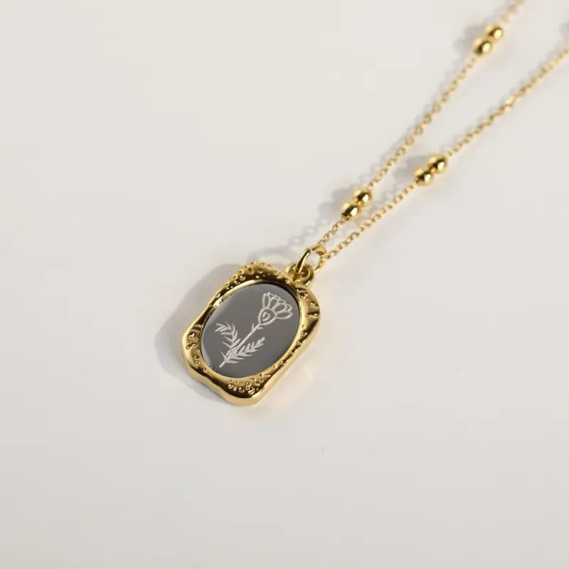 Birth Bloom Pendant Necklace