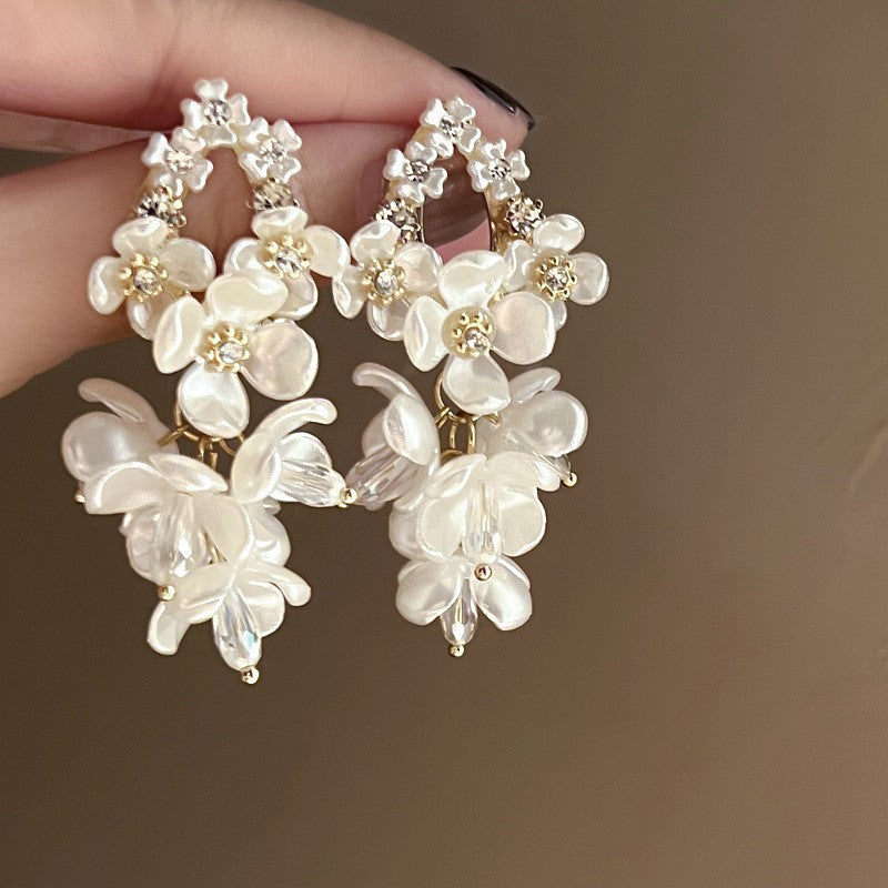 Floria Cascade Drop Earrings