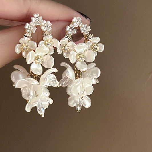 Floria Cascade Drop Earrings