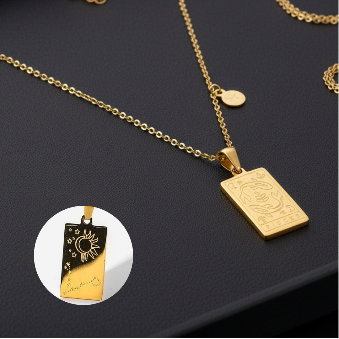 Zodiac Pendant Necklace