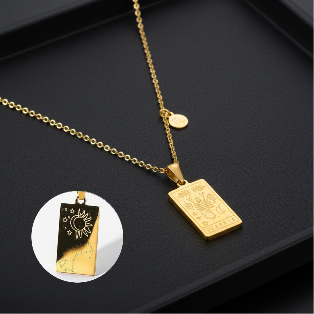 Zodiac Pendant Necklace