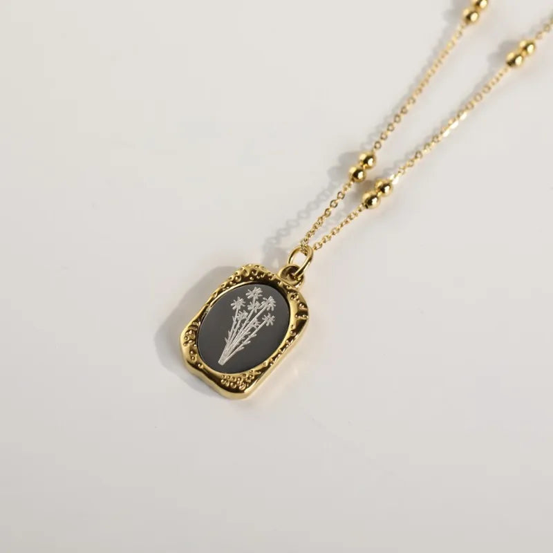 Birth Bloom Pendant Necklace