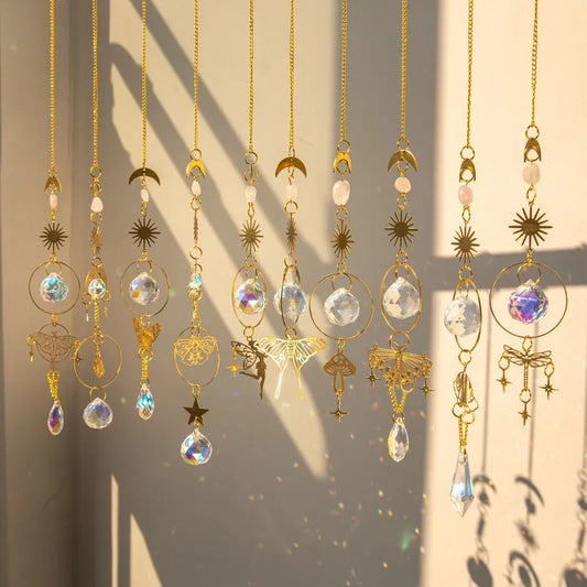 Crystal Aura Suncatchers