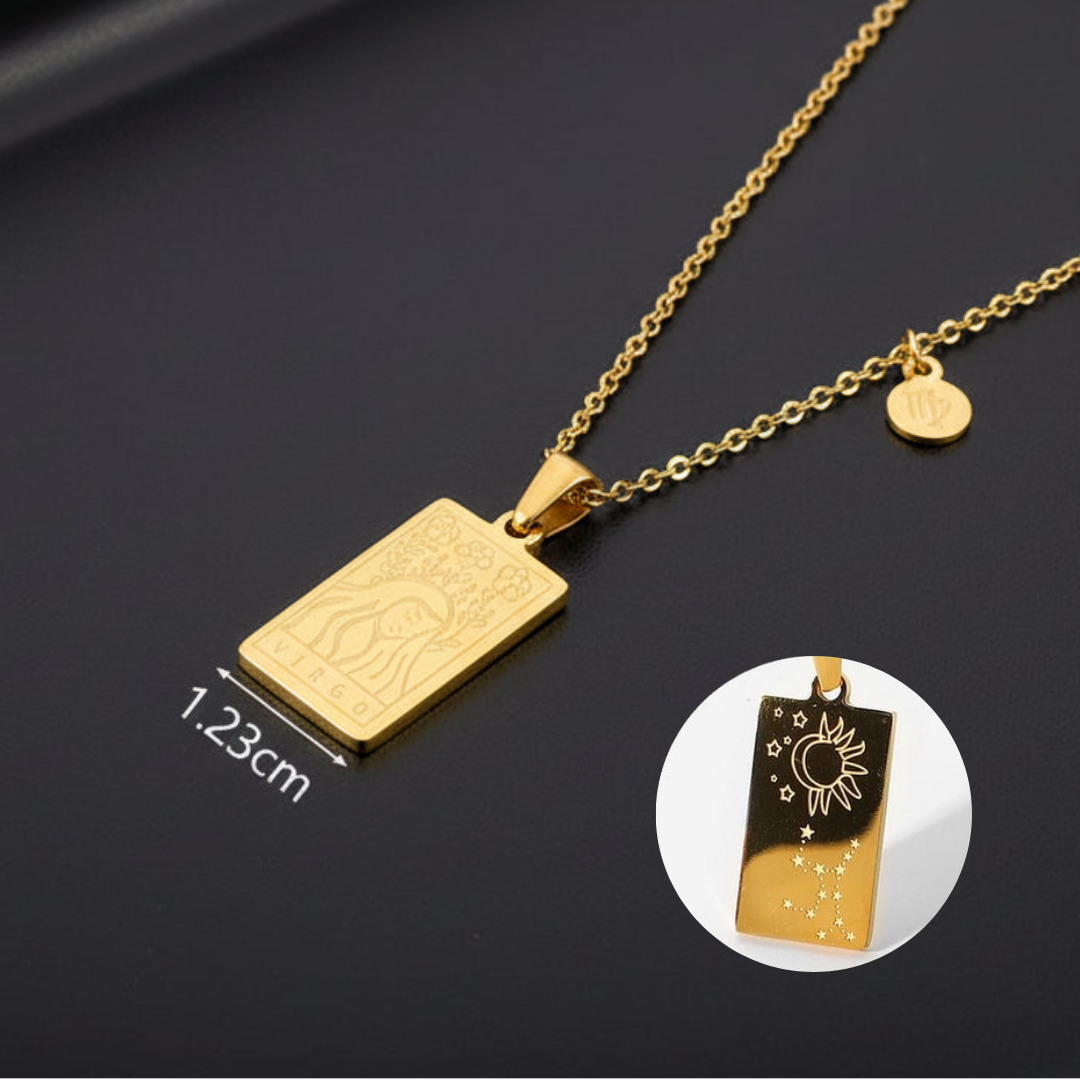 Zodiac Pendant Necklace