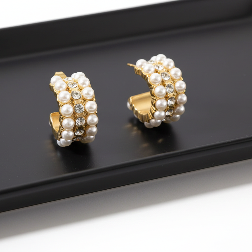 Elodie Hoop Earrings
