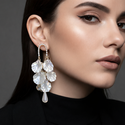 Floria Chandelier Drop Earrings