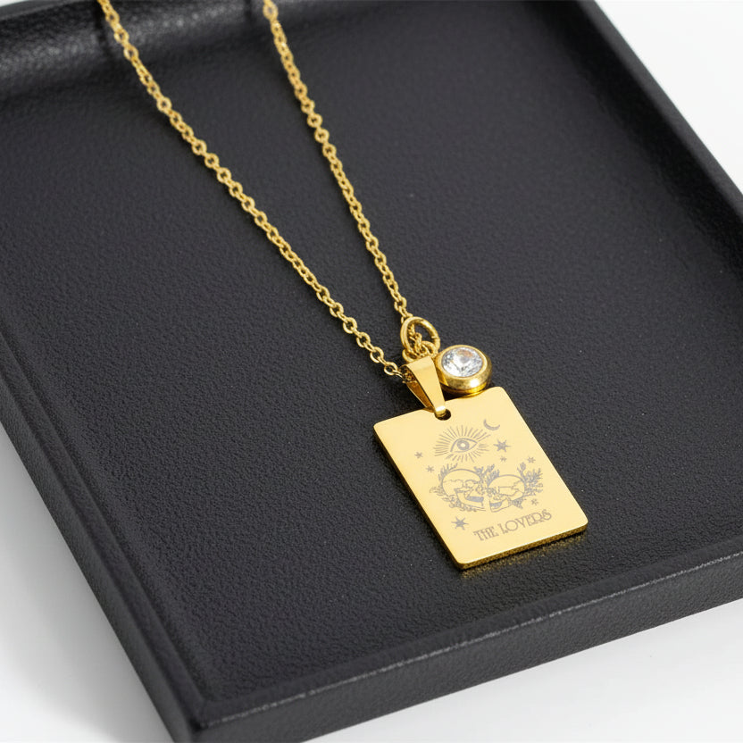 Tarot Card Pendant Necklace