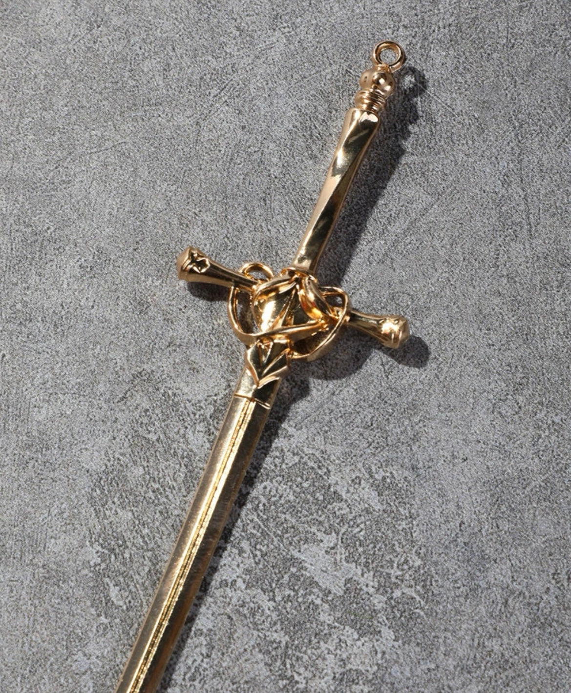 Faux Sword Hairpin